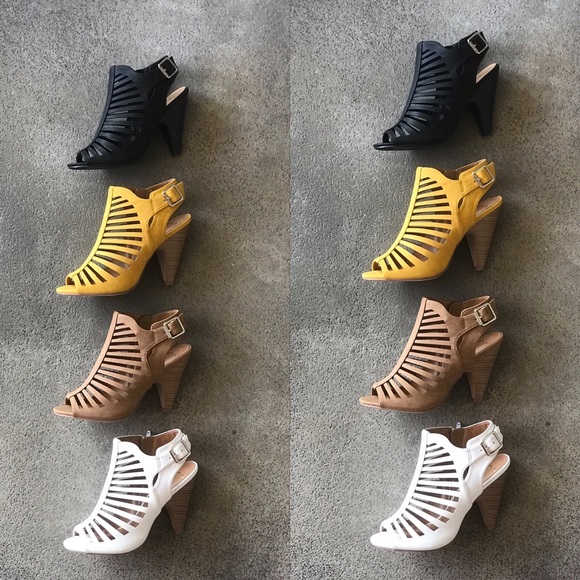 Restock! Delicious White Strappy 3.75” Heel Sandal - Picture 5 of 8